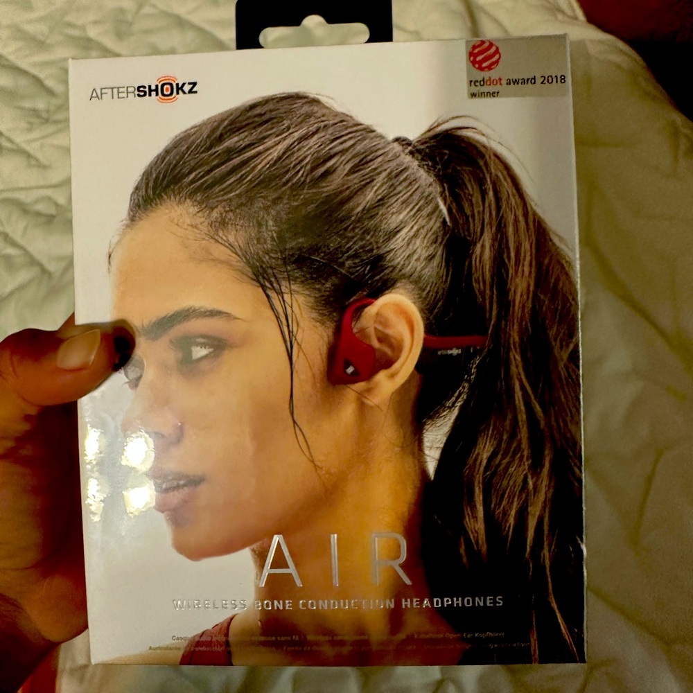 Aftershokz Air bone conduction headphones